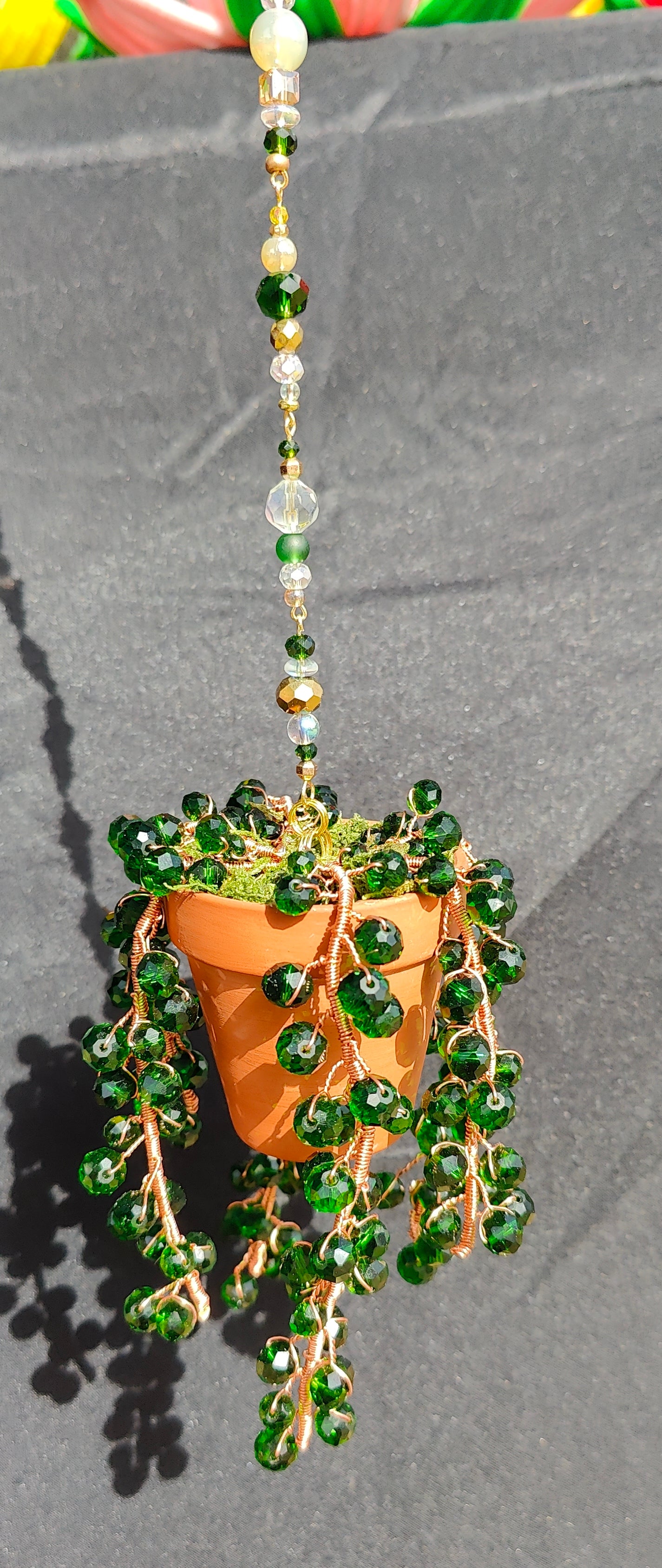 beaded succulents Small forever succulent – Red Apple Crafting Company