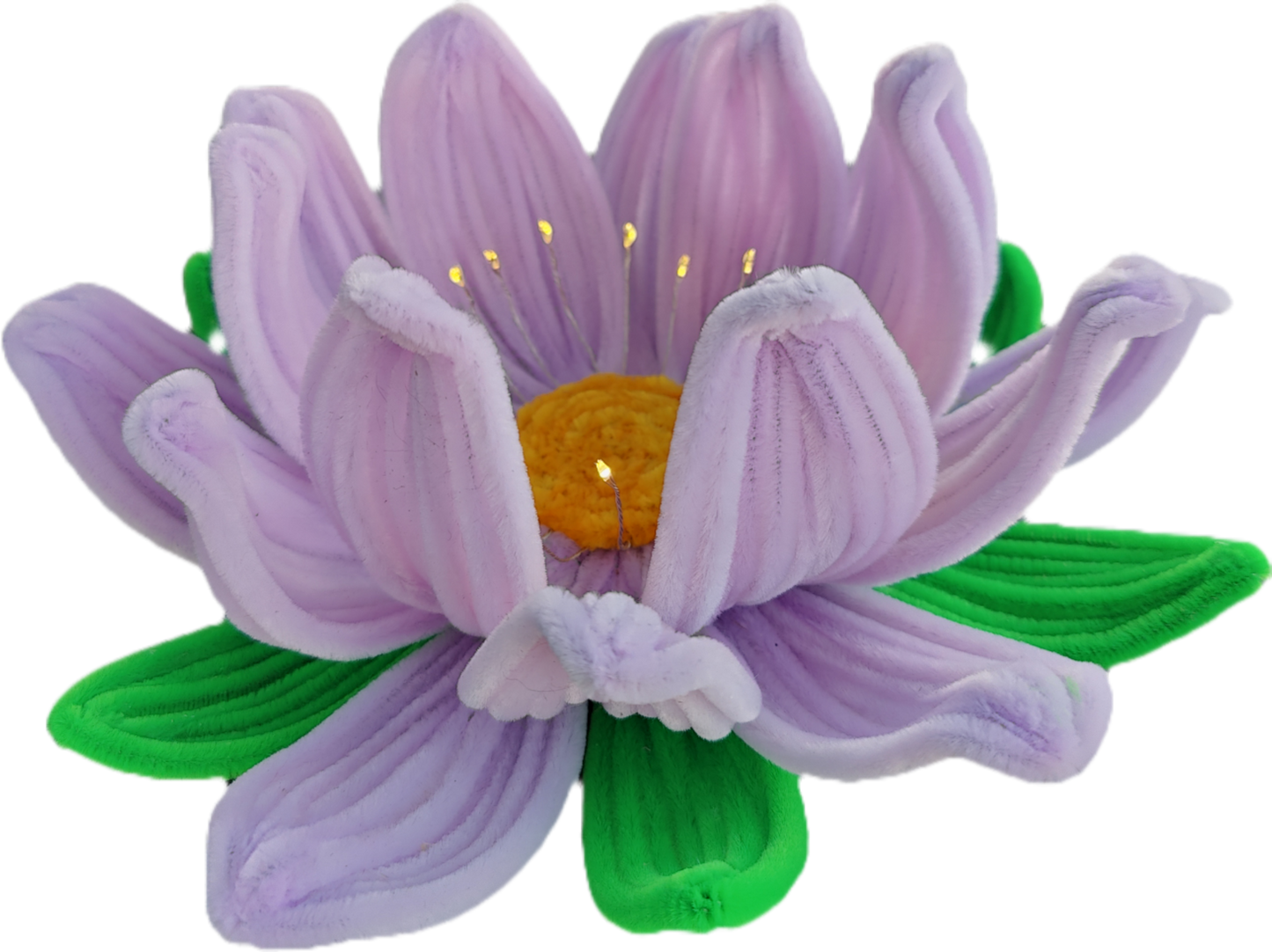 Lotus flower fairy lamp