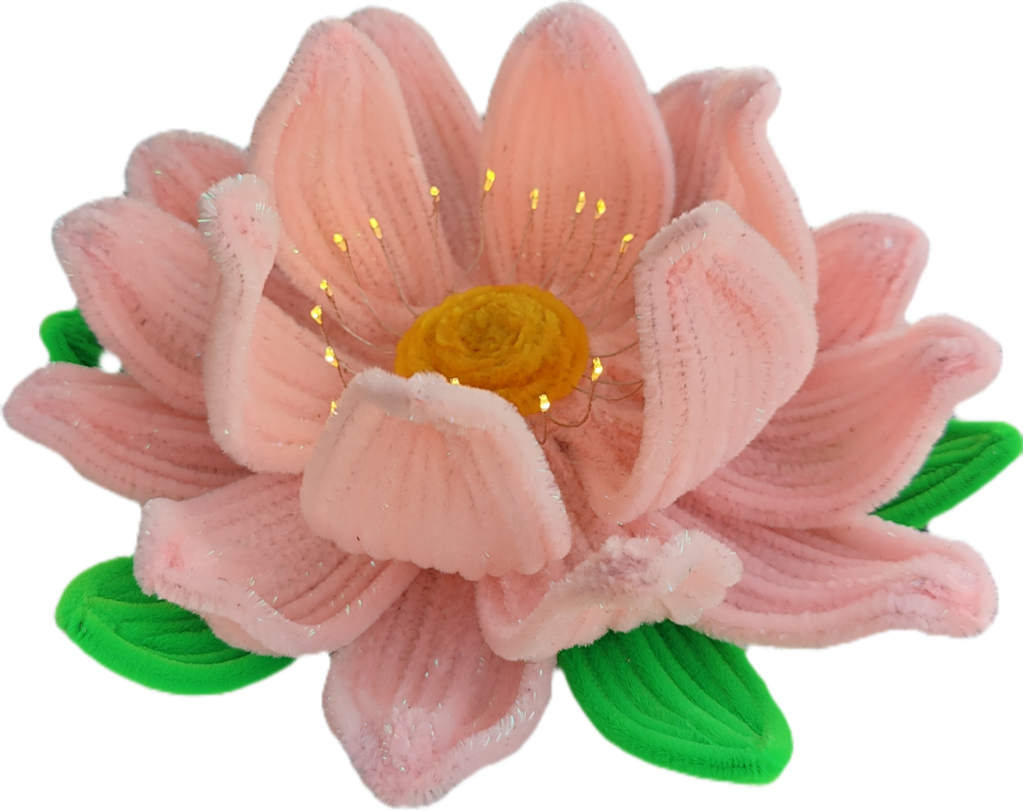 Lotus flower fairy lamp