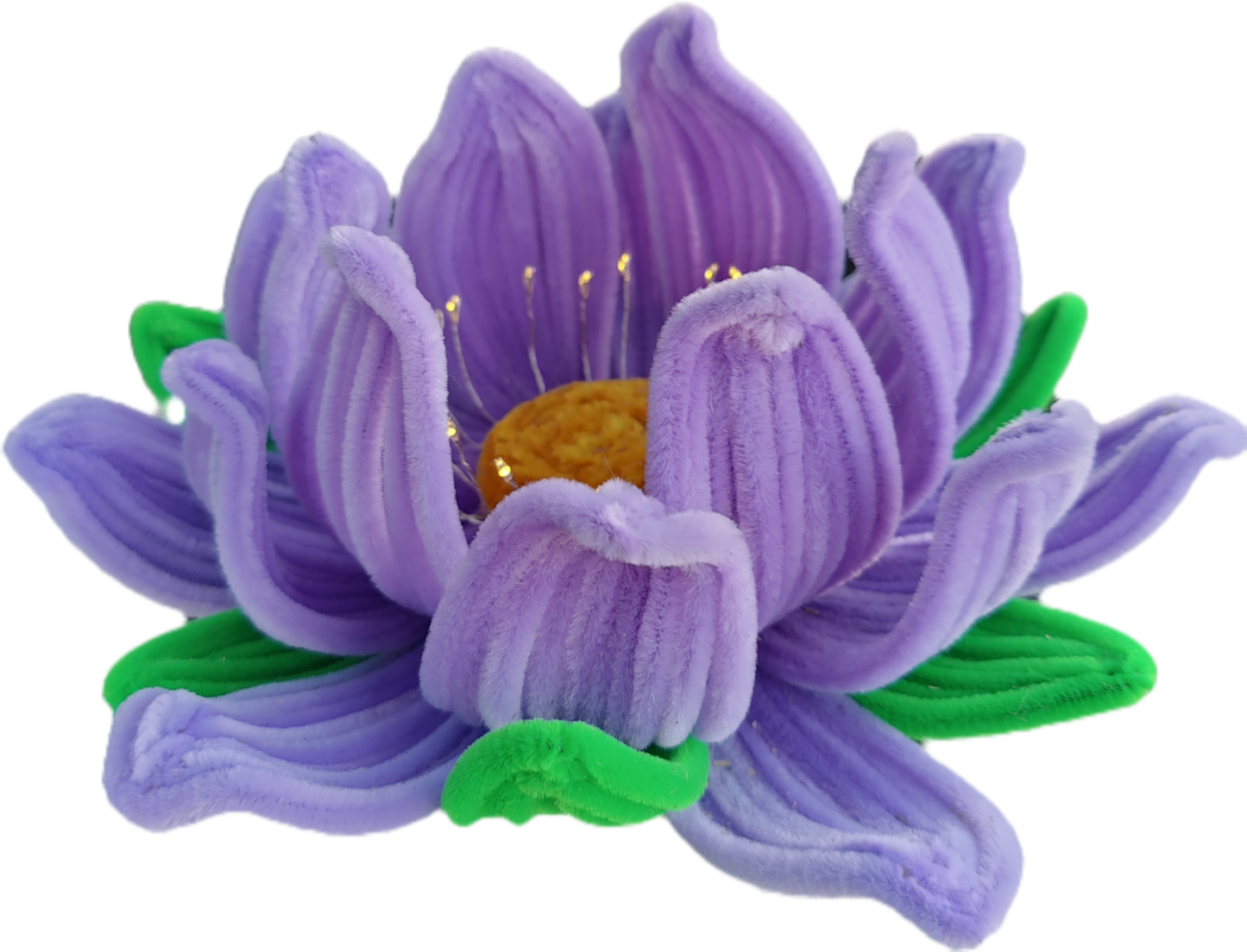 Lotus flower fairy lamp