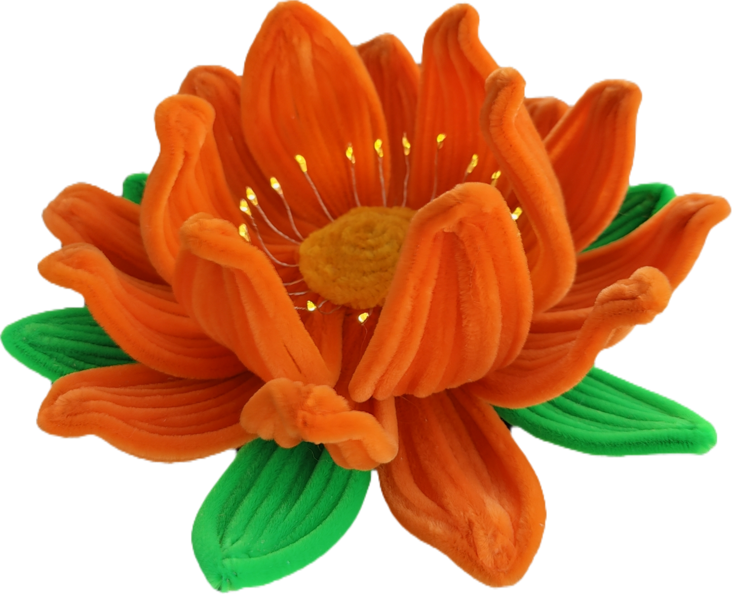 Lotus flower fairy lamp