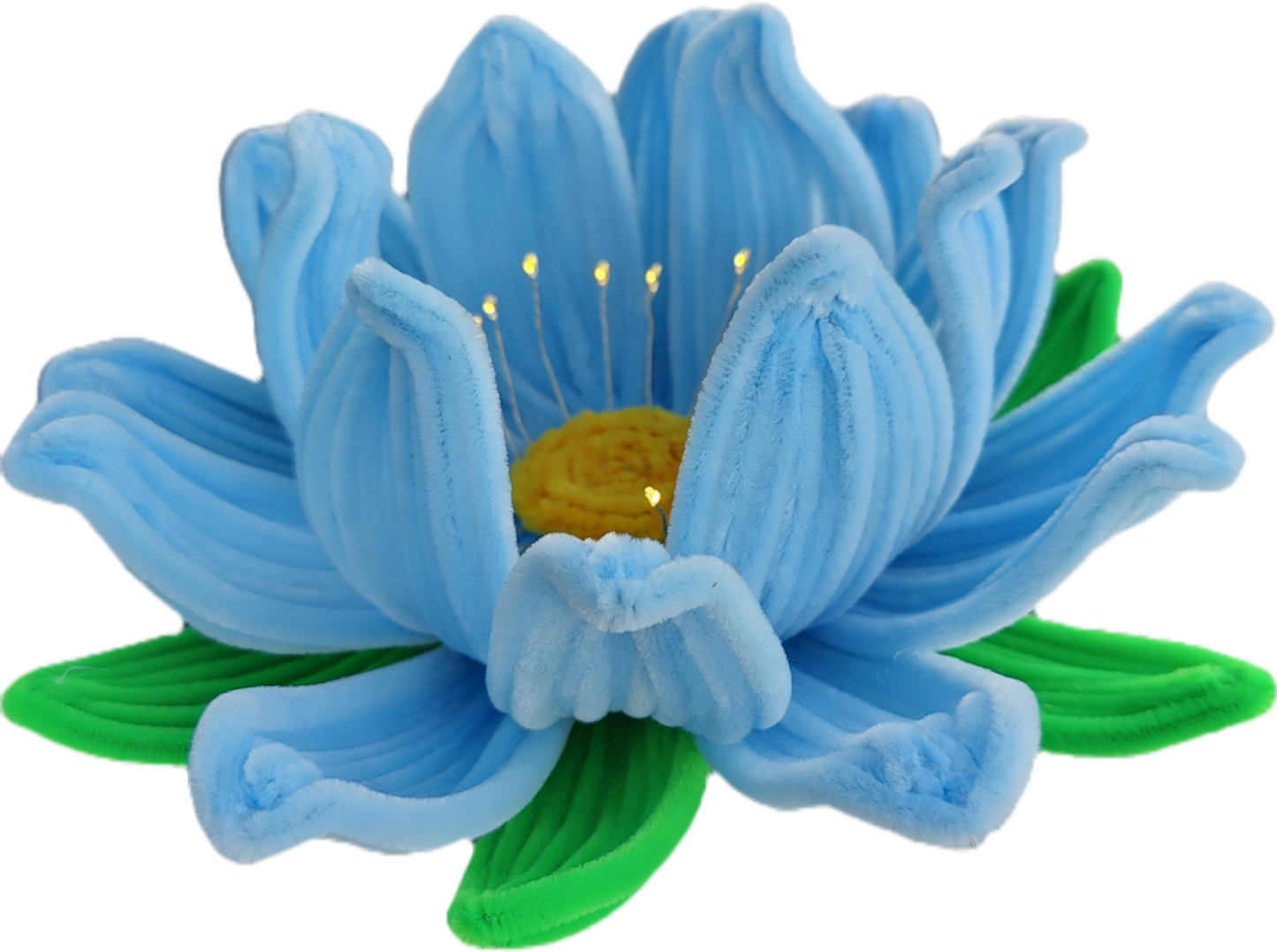 Lotus flower fairy lamp