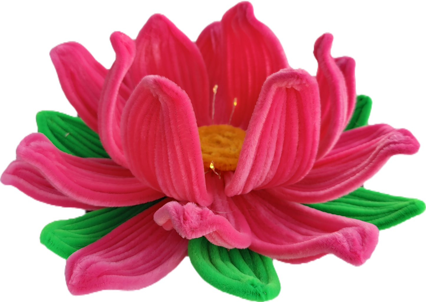 Lotus flower fairy lamp