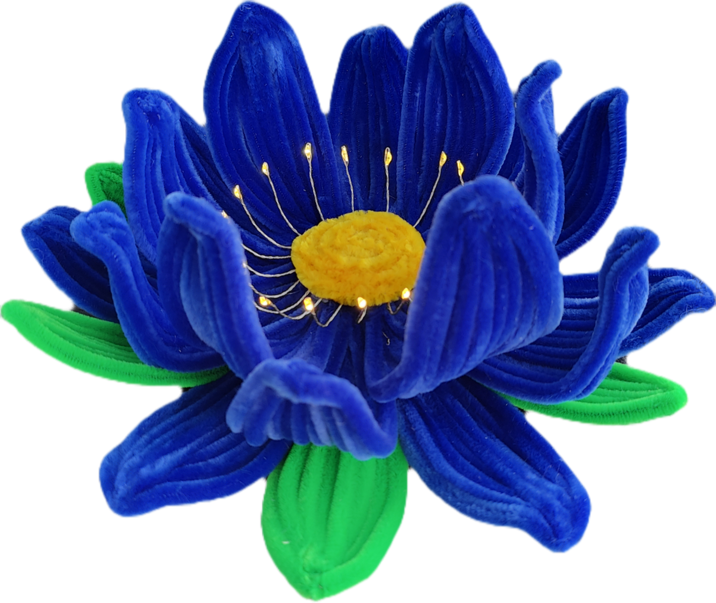 Lotus flower fairy lamp